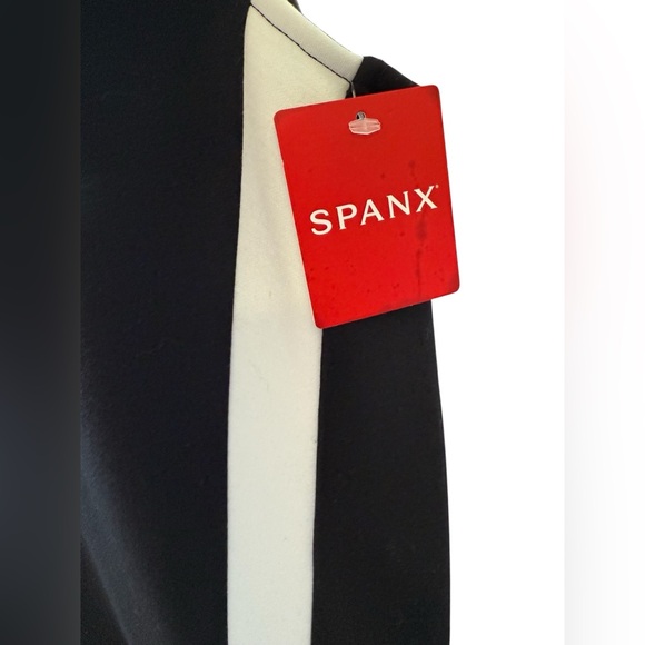 SPANX Black and White Airessentials Stripe Jumpsuit - Picture 3 of 6